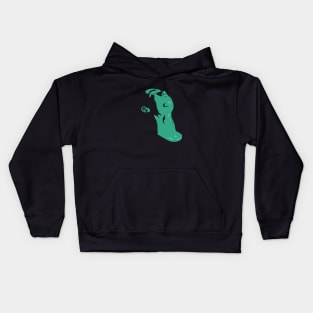 Depressed Face Kids Hoodie